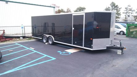 Brand New Aluminum Vnose Enclosed Trailers in stock
