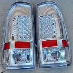 97-03 Ford F150 99-07 F250 F350 F450 F550 LED Taillights Luces Traseras Calaveras Focos Luces