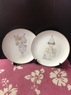 Precious moments plates
