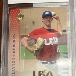 Clayton Kershaw 2005 USA Baseball Junior National Team #86 – BCCG 10