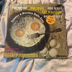 Wow ! Country & Western Bulls-Eyes by Tex Ritter, Bob Wills & More 33RPM LP Record  PS-9051 Vintage 1960’s Only $5 Nrmint-mint 