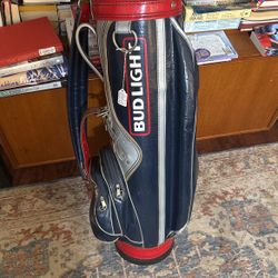 Vintage Bud Light Golf Bag