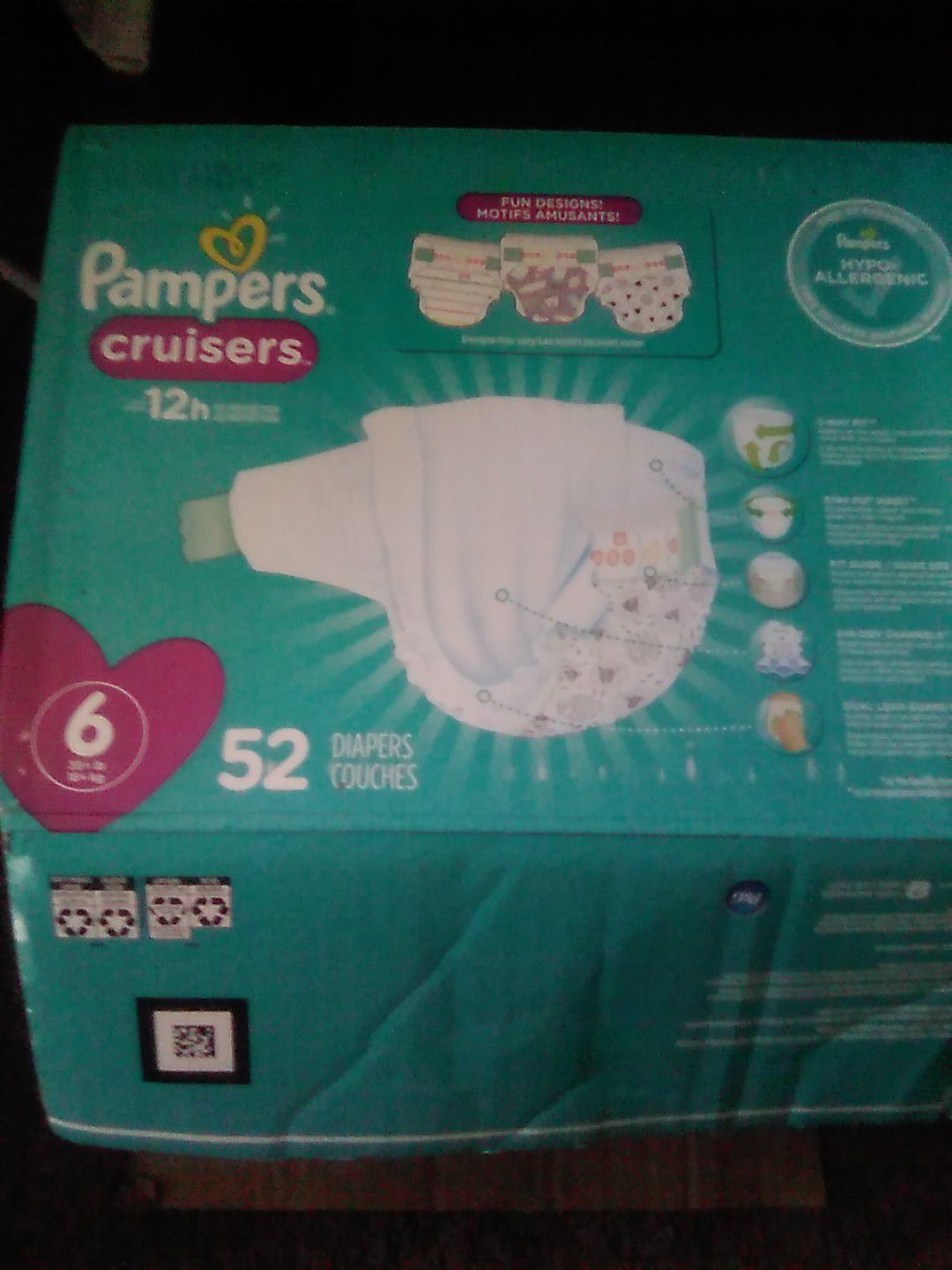 Pampers cruisers count 52