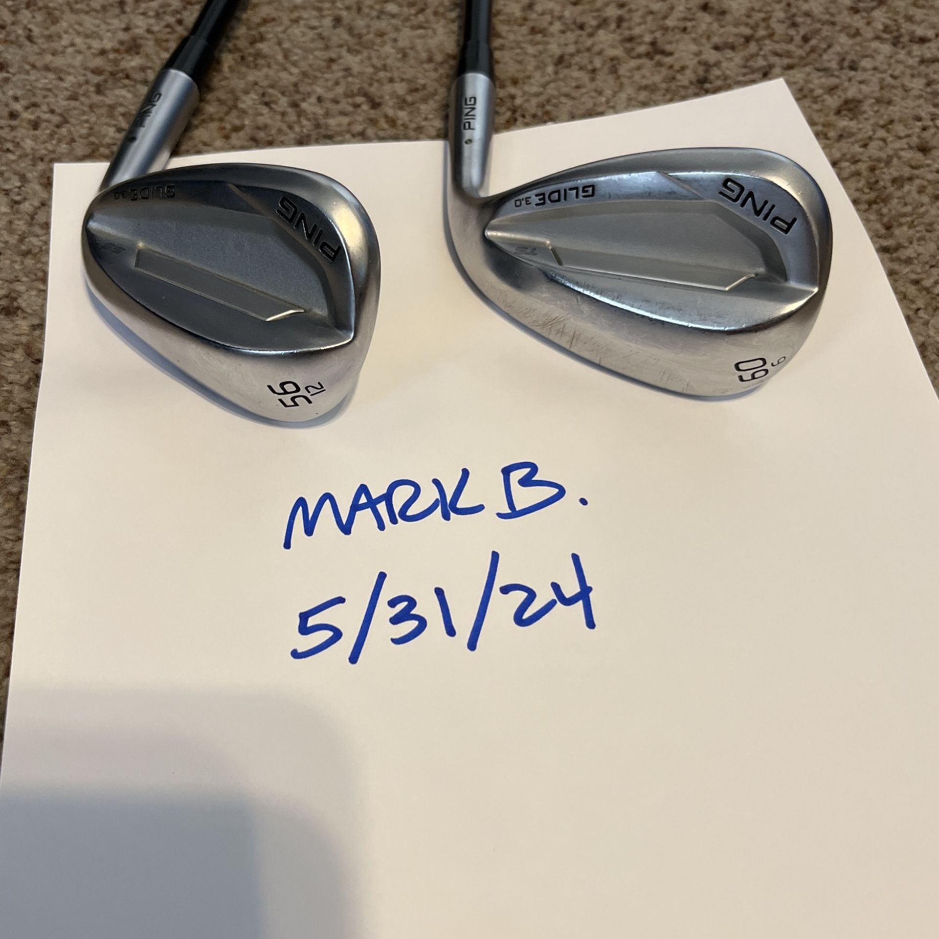 Ping Glide 3.0 Wedges - 56 & 60!