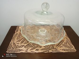 Crystal Cake Tray 