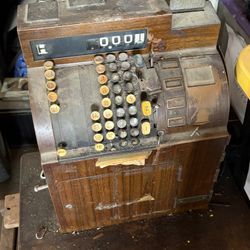 20th Century Antique Mechanical Cash Register
