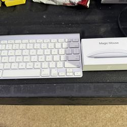 Apple Magic Mouse 2 Wireless Mouse A1657 Brand New & Magic Keyboard Used Bundle   Apple Magic Mouse 2 Wireless Mouse A1657 Brand New & Sealed!  It's a
