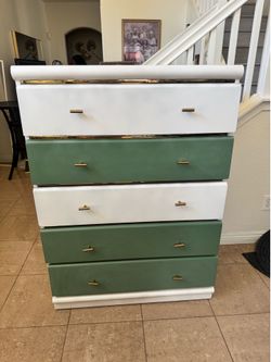 Tall 5 drawer dresser