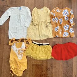 Baby Girl Cute Dress Skirt Romper Lot Size 18 Months 