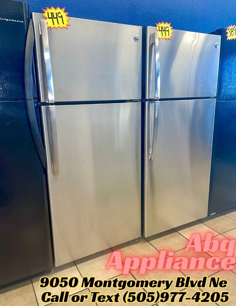 Ge Stainless Steel Top Mount Refrigerator