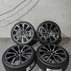 20" Staggered BMW Wheels Rims Set of 4 20x8.5 20x9.5 5x112 758M + New Tires