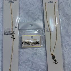 ✨ Elegant Stainless Steel Jewelry Set – Necklace, Bracelet & Earrings ✨