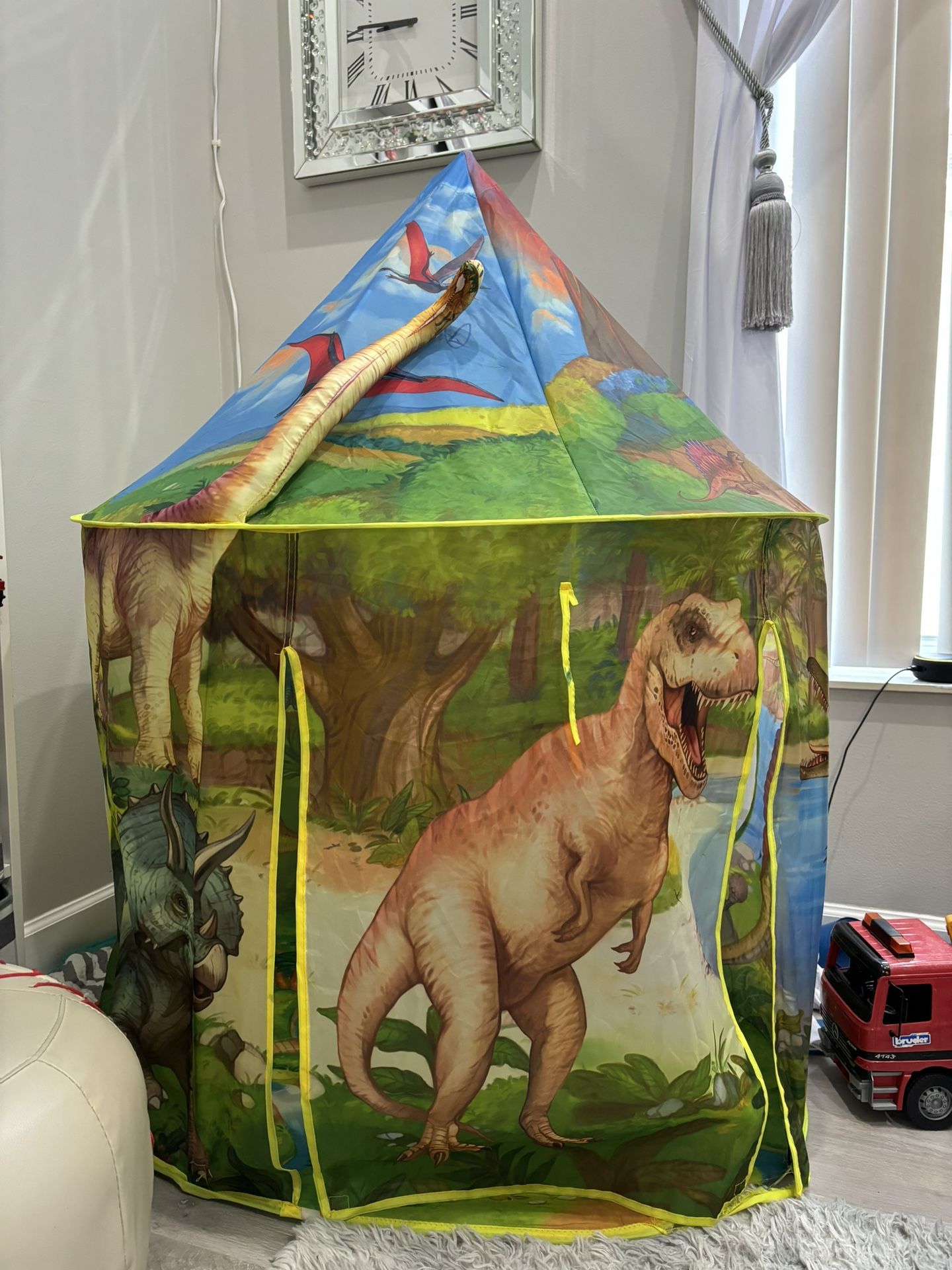 Dinosaur Pop Up Kids Tent 