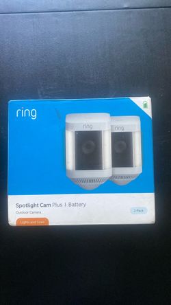 Ring spotlight cam plus | battery