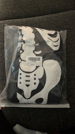 Girls size 9-11 skeleton costume