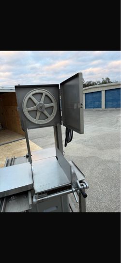 Hobart meat saw machine