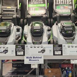 ECHO BATTERY OPERATED LAWNMOWER 