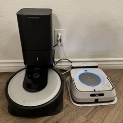 Roomba I6 and Brava Jet