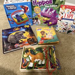 Child Toy And Game Lot