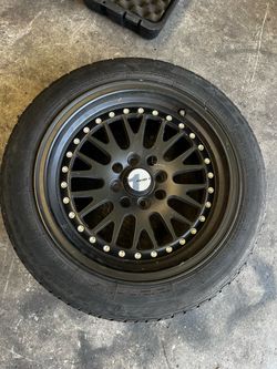 Set wheels 4x100 Avid.1 Matte Black – 15”