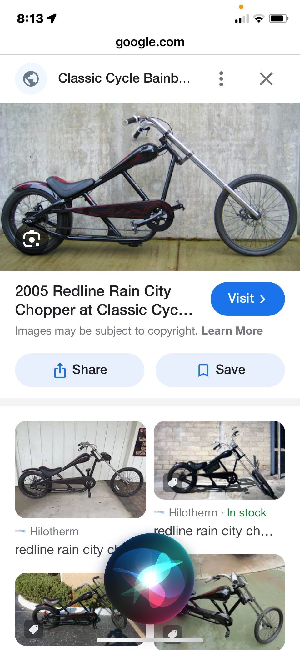 Limited Production, Aluminum Frame, Redline Cruiser Belt Drive