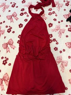 Vestido Rojo de Mujer / S