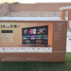 55 “ LG smart 4k Uhd hdr 📺