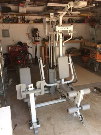 Hoist H310 Strength Fitness Center Home Gym w/ Leg Press & Arm Curl