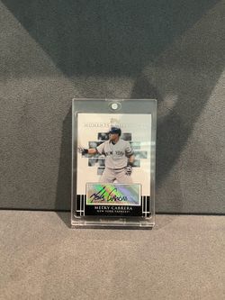 Melky Cabrera Topps Moments & Milestones Auto Card