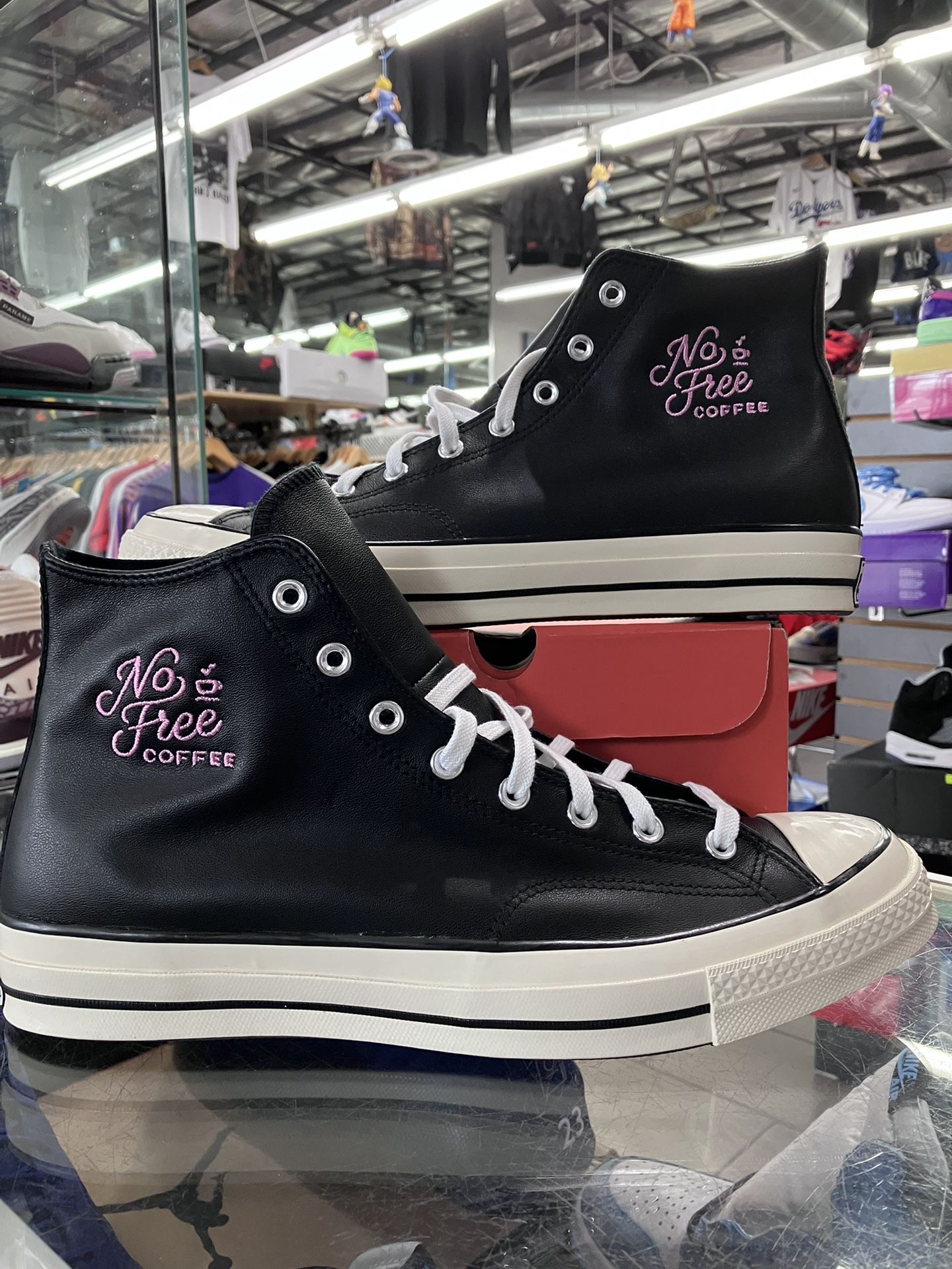 Converse Chuck Taylor 70 Leather High Black