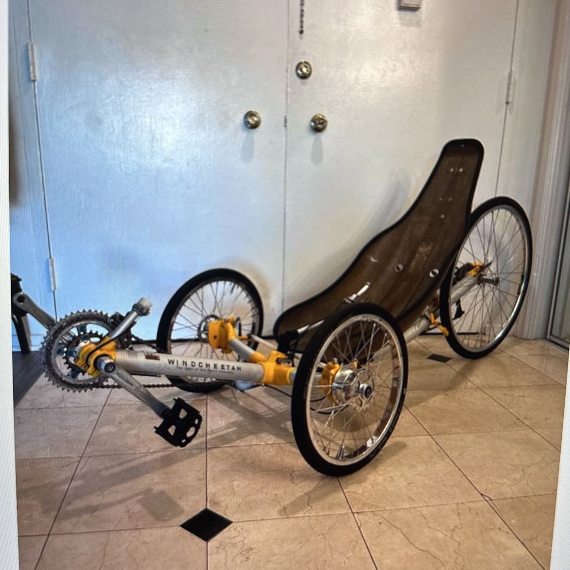 Windcheetah recumbent hotsell