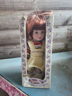 Vintage Porcelain Doll