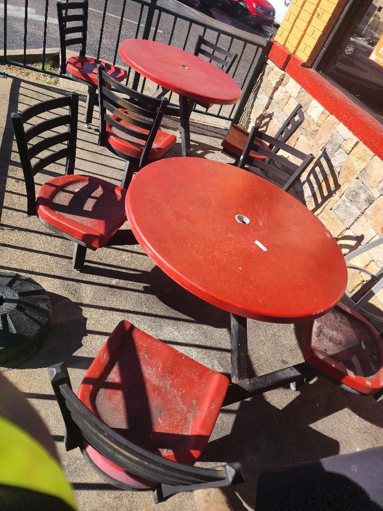 Restraunt Style Patio Tables