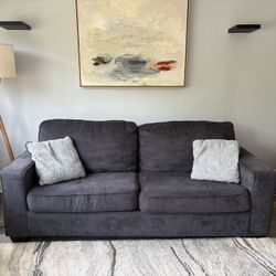 Dark Grey Couch 