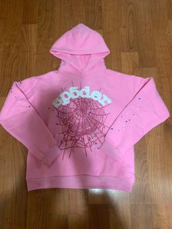 Pink sp5der hoodie