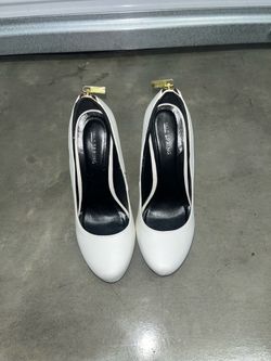 White pumps