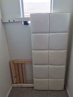 White Queen Size Headboard