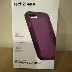 Lot of 50 Purple Tech21 EVO Tactical Extreme Edition iPhone 7 Case & Holster Drop Protect