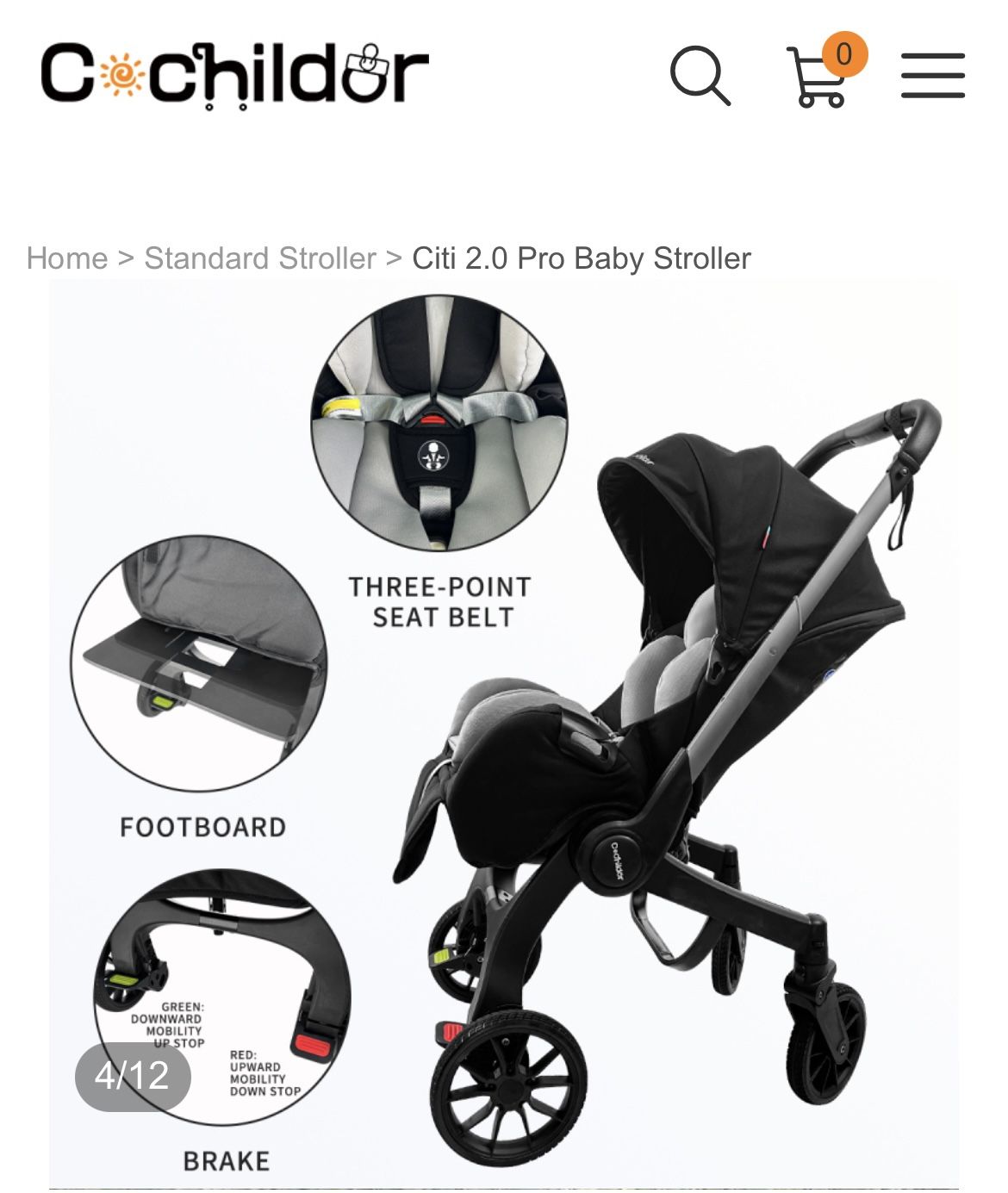 Cochildor Baby Stroller