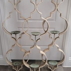 Wall Candelabra With 9 Candle Holders
