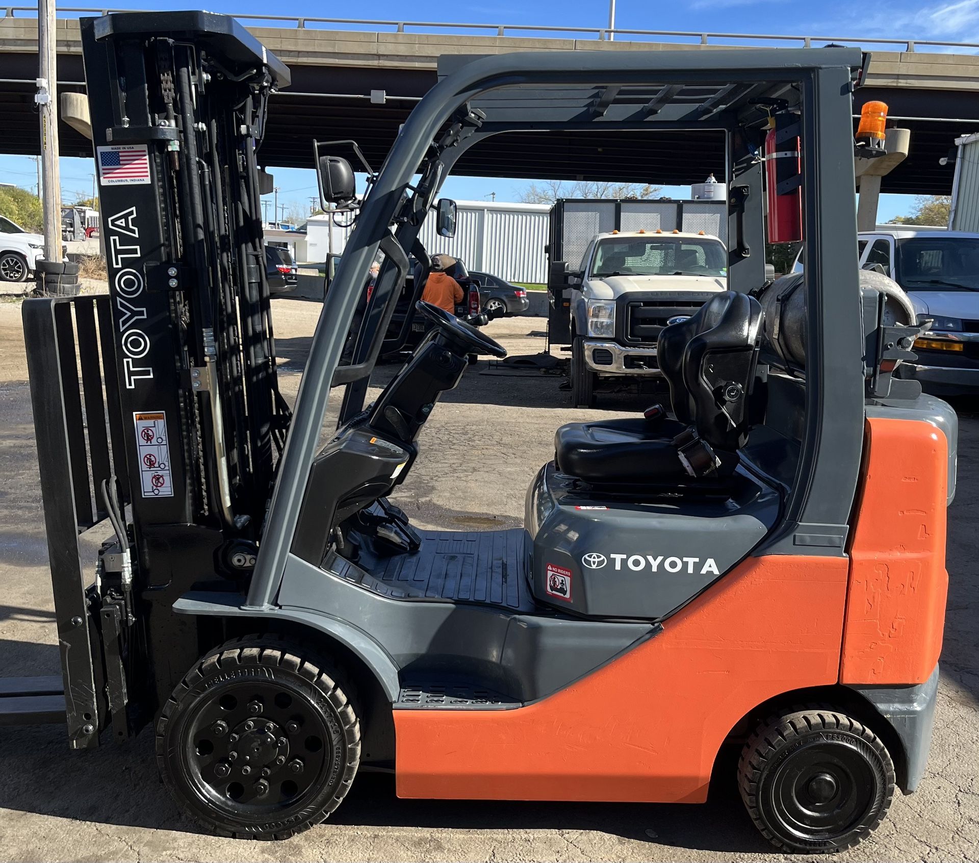 For Sale Toyota 8FGCU25 (2019) Lo Forklift!!