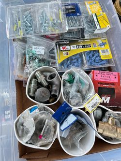 Screws, pluming items