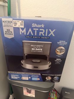 Shark robot vacuum ( Walmart warranty included!)