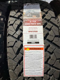 285/75r16 venom power XT2