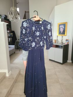 Bridesmaid Navy Dress