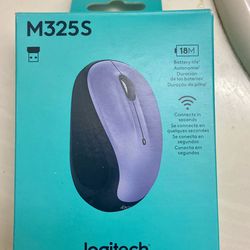Logitech M325S mouse (lilac/black)