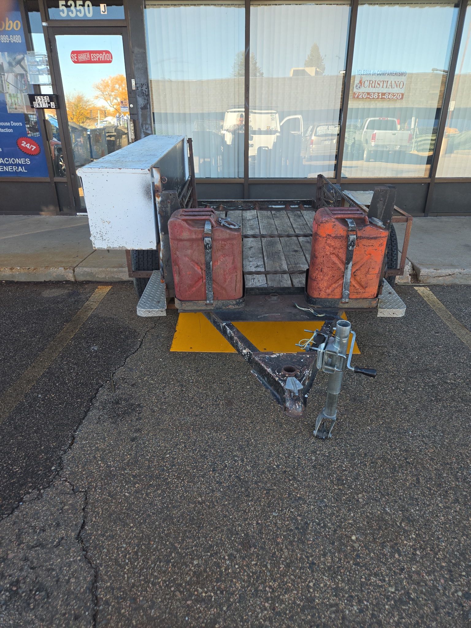 Small Homemade Trailer