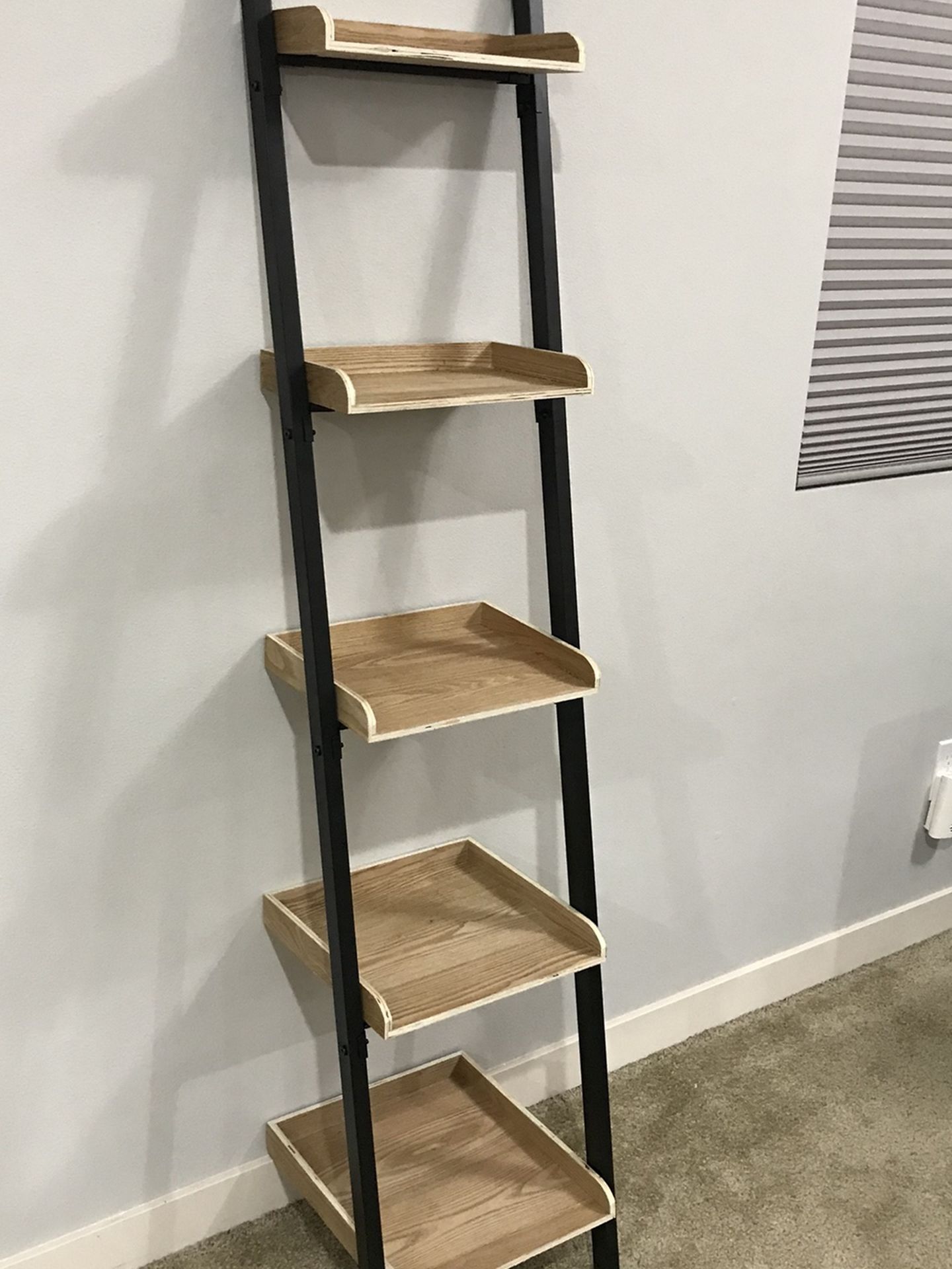 5 Tier Leaning Ladder Shelf