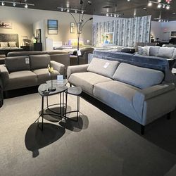 Grey Sofa And Loveseat