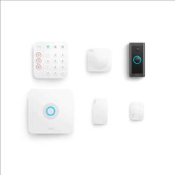 Ring security system with doorbell